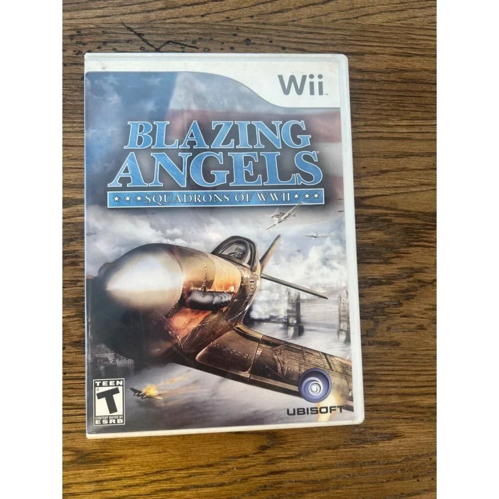 Blazing Angels: Squadrons Of WWII Nintendo Wii Game Complete With Case & Manual